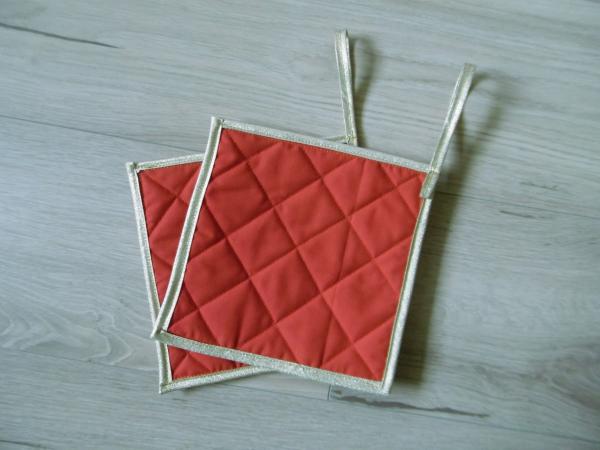 Topflappen Rückseite